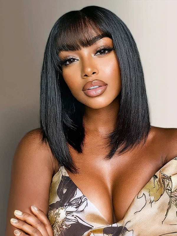 Bob Wig With Bangs
