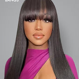 2 Wigs = $199 | 22inch Water Wave Wear Go Wig + Top Sale Glueless Full Bangs Wig