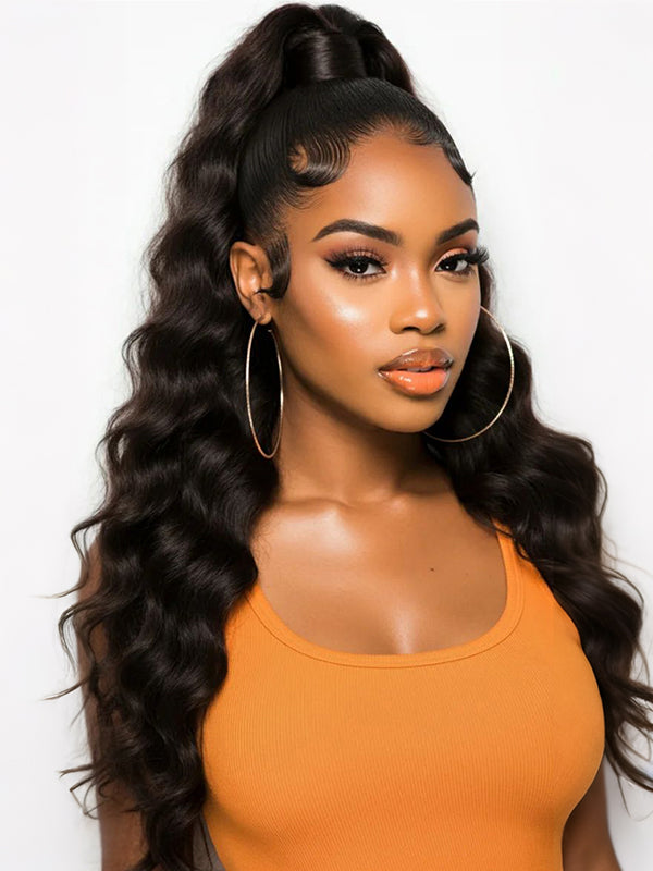 body wave drawstring ponytail

