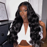 Flash Sale Wavymy HD Lace Wear Go Glueless Wigs 4x6 Pre Cut HD Lace Closure Wigs With Pre Plucked Nautral Hairline 180% Denisity