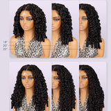 Wavymy Burmese Curly 13x6 Max Lace Frontal Wear & Go Wigs Dome Cap Glueless Wigs 180% Density