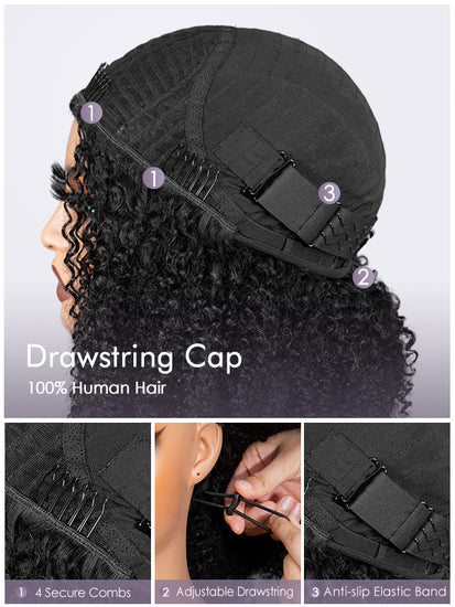 Breathable Drawstring Cap