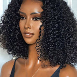 Wavymy Skin Melt 5x5 Kinky Curly Hair HD Lace Wigs Human Virgin Hair Lace Closure Wigs