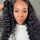 Wavymy Loose Deep Wave 4x6 HD Lace Closure Wear Go Wigs Glueless Wig 180% Beginner Friendly Wig