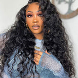 Wavymy 9x6 Skin Lace Loose Deep Wave M-Cap Wear & Go Pre-bleached Wig 180% Density