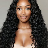 Wavymy Undetectable Natural Hairline HD Lace Wigs Loose Wave 4x4 Lace Closure Wig Human Hair Wigs