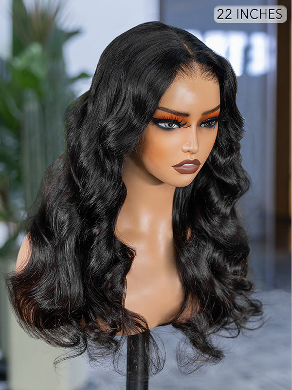 Wavymy Layered Cut Loose Wave Pre-bleached Wear Go Glueless HD Lace Wi