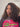 18 inch highlight water wave half wig human hair