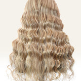 Wavymy Wear Go Glueless Wig Ash Blonde Honey Highlight Body Wave  Pre Cut 4x6 Lace Wig Preplucked with Natural Hairline