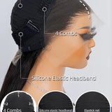 Buy 1 Get 1 | Highlight Kinky Curly 13x4x1 T-Part Lace Wig 30 Inches &  13x4 Lace Frontal Kinky Curly 14 Inches