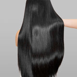 Wavymy Silk Straight 13x6 Lace Frontal Wear & Go Wigs Dome Cap Glueless Pre-bleached Straight Wigs 350% High Density