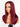 99j hair color wig middle part straight layered human hair