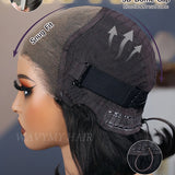 Wavymy Deep Wave M-Cap 9x6 Lace Wear & Go Glueless Wigs Pre-Everything Wigs 180% Density