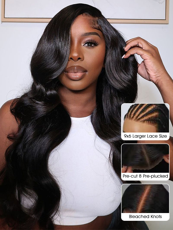 Wavymy M-Cap 9x6 Lace Wear Go Glueless Body Wave Pre 