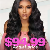 Wavymy Body Wave Pre-plucked Wear Go Glueless 7x5 Lace Wigs 180% Density