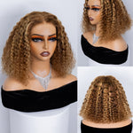 honey blonde highlight wig