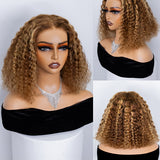 honey blonde highlight wig