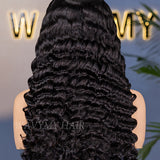 Wavymy Upgrade 13x6 Max Lace Frontal Loose Deep Wave Wear & Go Wigs Dome Cap Glueless Wigs 180% Density