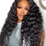 Wavymy Loose Deep Wave 4x4 Lace Closure Wig Human Hair Wig 150% Density