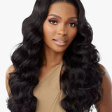 Wavymy Layered Cut Loose Wave Pre-bleached Wear Go Glueless HD Lace Wigs 6x4 Lace Closure Wigs 180% Density