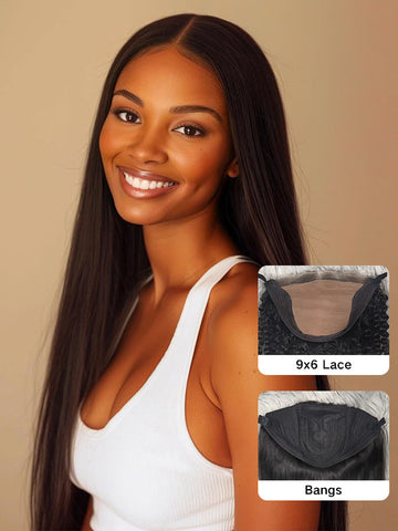 Wavymy straight block wigs