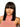 Wavymy Glueless Straight Wig With Bangs Human Hair Machine Made 180% Density 14 Inches