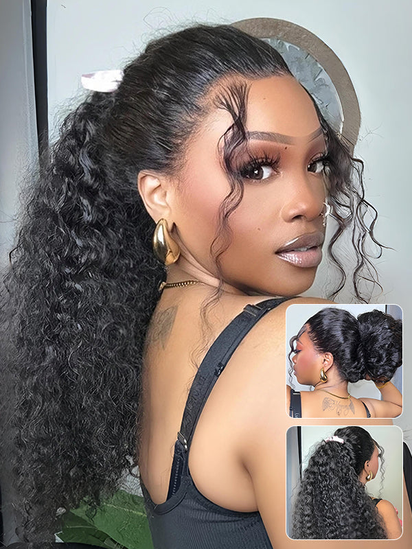 water wave 360 glueless wig