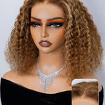 water wave honey blonde highlight wig