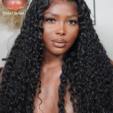 Wavymy Water Wave Natural Look HD Lace Wigs 5x5 Lace Closure Wig