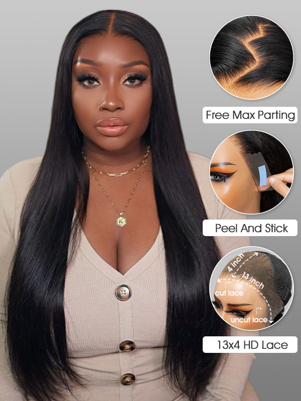 glueless lace front wig