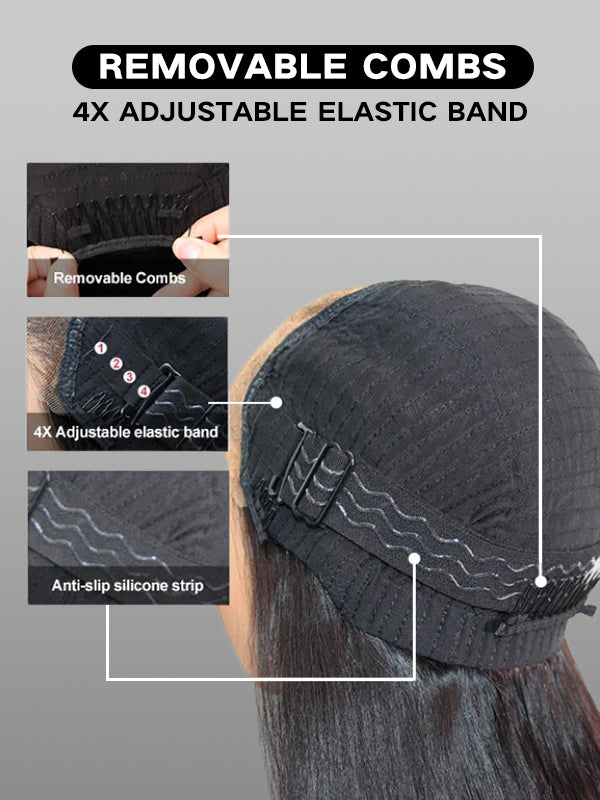 7x5 lace wig cap details