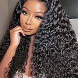 Wavymy 9x6 Skin Lace Deep Wave M-Cap Wear & Go Pre-bleached Wig 180% Density