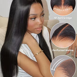 Flash Sale Wavymy Wear Go Glueless Lace Wigs Human Hair Pre-cut HD Lace Wigs Pre-plucked with Natural Hairline 180% Density