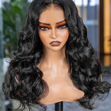 Wavymy Loose Wave Upgrade 9x6 T-Part Lace Wig Pre-Cut Lace Wear Go Glueless Wigs 180% Density