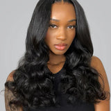 Wavymy Ocean Wave M-Cap 9x6 Lace Wear Go Glueless Pre-bleached Wigs 180% Density