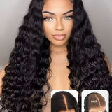 80% Off | Wavymy Water Wave M-Cap 9x6 Lace Wear & Go Glueless Pre-bleached Wig 180% Density