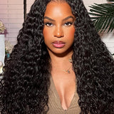 Wavymy 2-in-1 Straight to Curly Wear Go Glueless 7x5 Lace Wig 180% Density Human Hair Wig