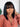 Wavymy Glueless Straight Wig With Bangs Human Hair Machine Made 180% Density 14 Inches