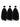 Wavymy Kinky Curly Virgin Human Hair Weave 2/3/4 Bundles Natural Black
