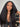 Wavymy Kinky Straight V Part Wig Glueless Thin Lace V part Natural 180% Density Beginner Friendly Wigs