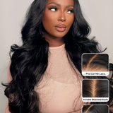 Wavymy M-Cap 9x6 Lace Wear Go Glueless Body Wave Pre-bleached Wigs 180% Density