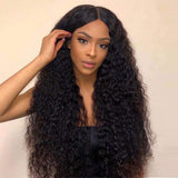 Wavymy 13x4 Kinky Curly HD Lace Frontal Wig Virgin Hair Pre Plucked With Baby Hair