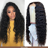 Wavymy Deep Wave 13x6 Lace Frontal Wig Pre Plucked Hairline Lace Wigs Natural Color On Sale