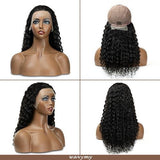 Wavymy Water Wave 13x6 HD Lace Front Wig Human Hair Wigs Natural Hairline 150%-180% Density Swiss Lace Wigs