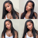 Wavymy 13x4 Lace Front Wig Straight Wig With Layers Cut Lace Wig