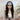Wavymy Blue To Black Ombre Color 13x4 Lace Front Body Wave Wigs Skunk Stripe Color Wigs