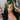 Wavymy Black With Green Skunk Stripe Color Body Wave Wig 13x4 Highlights Lace Front Human Hair Ombre Wig