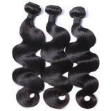 Wavymy Virgin Human Hair Body Wave Hair Weave 3 Bundles