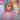 human hair pink purple and turquoise hair wig 
