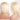back view: bob blonde wig with bangs